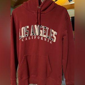 LA Red Hoodie